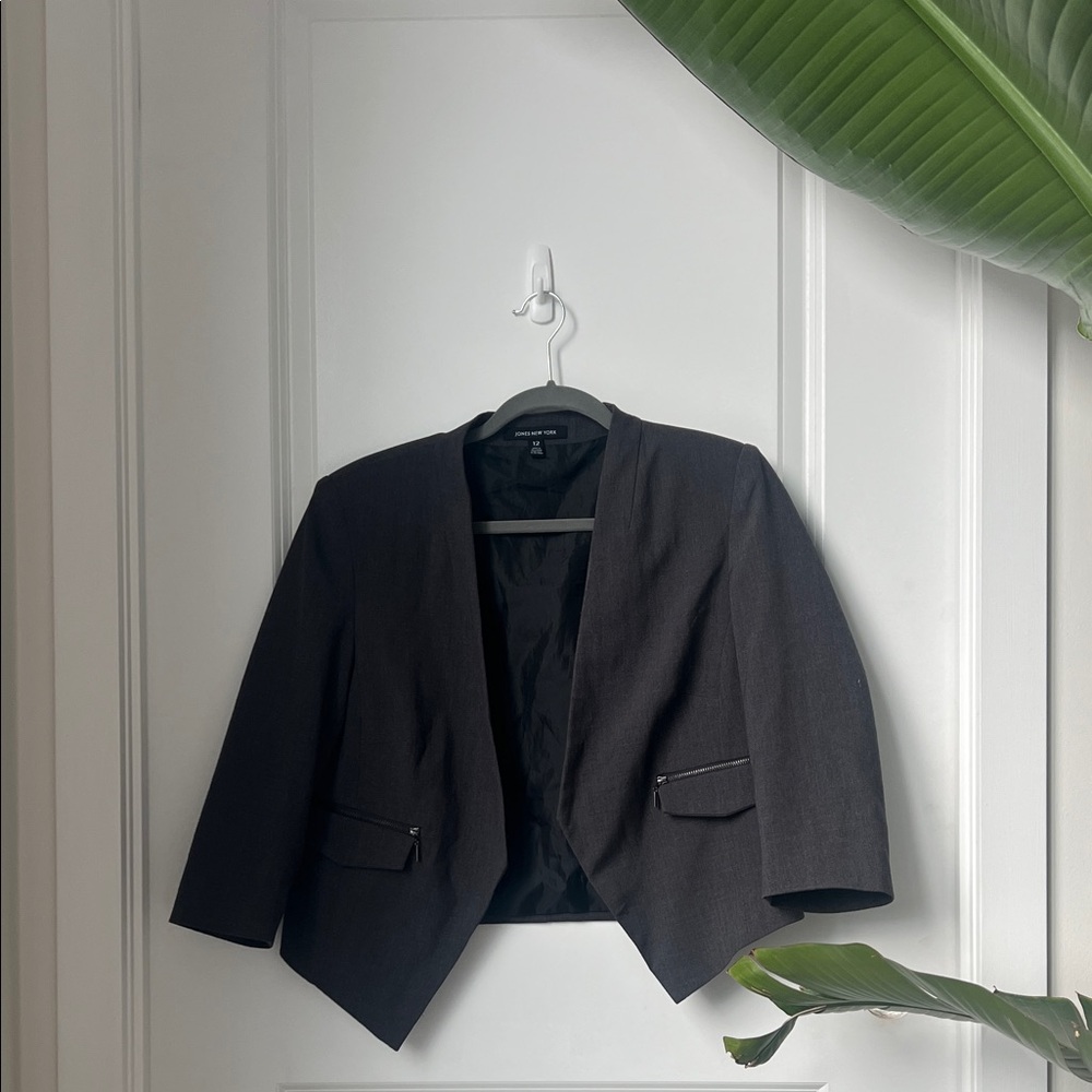 Jones New York Gray Blazer